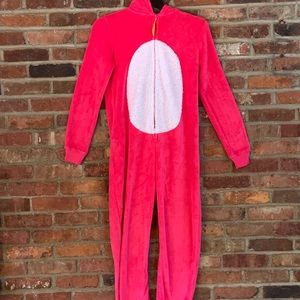 Juniors pink pajama onesie Size M Brand- So